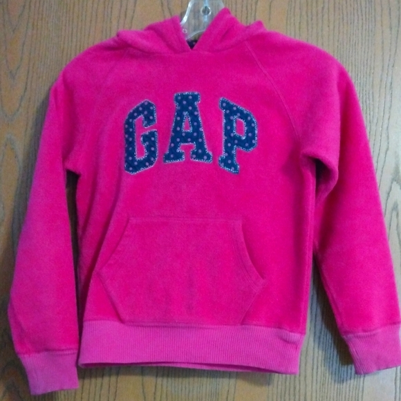 GAP kids Girls Fleece Hoodie size L (10) - Picture 1 of 4